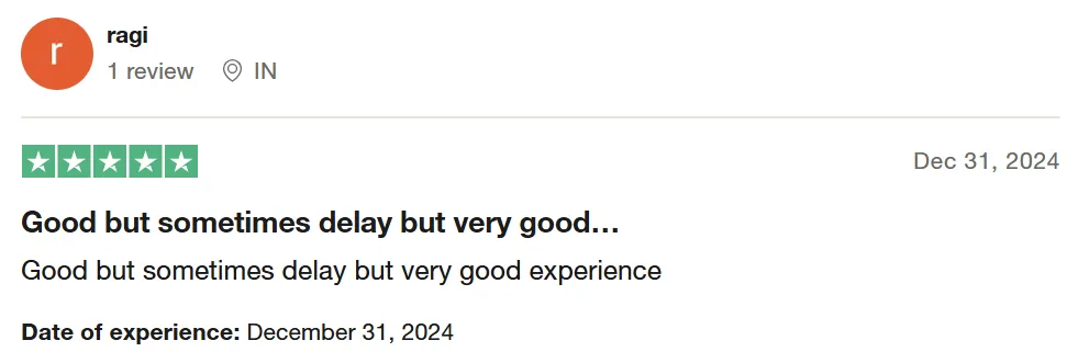 Customer review